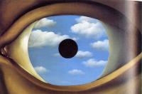Magritte, Rene - the false mirror